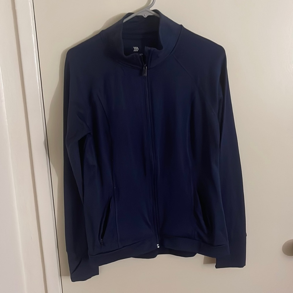 Blue thin sweater